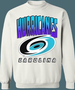 NHL Carolina Hurricanes HORNETS Vintage NBA Sweatshirt Hoodie - NBA x NHL Fan Gear