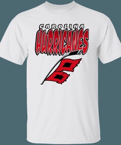 NHL Carolina Hurricanes Vintage T-Shirt Hoodie - National Hockey League Fan Gear