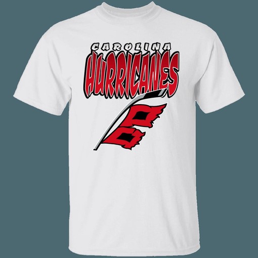 NHL Carolina Hurricanes Vintage T-Shirt Hoodie - National Hockey League Fan Gear