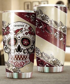 NHL Fans Will Love This Skull Design Phoenix Coyotes NHL Tumbler