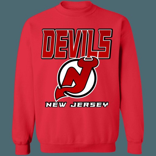 NHL New Jersey Devils Vintage Sweatshirt Hoodie T-Shirt for Hockey Lovers