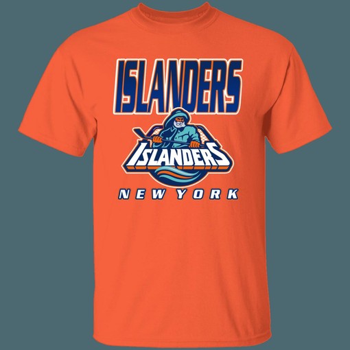 NHL New York Islanders Fisherman 90'S Retro T-Shirt Sweatshirt Hoodie for Fans - Image 2