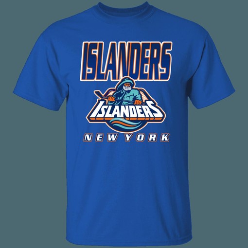 NHL New York Islanders Fisherman 90'S Retro T-Shirt Sweatshirt Hoodie for Fans - Image 3