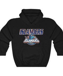 NHL New York Islanders Fisherman Retro Hoodie Sweatshirt Sport Shirt for Fans