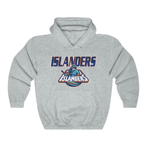 NHL New York Islanders Fisherman Retro Hoodie Sweatshirt Sport Shirt for Fans - Image 2