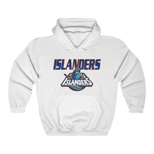 NHL New York Islanders Fisherman Retro Hoodie Sweatshirt Sport Shirt for Fans - Image 3