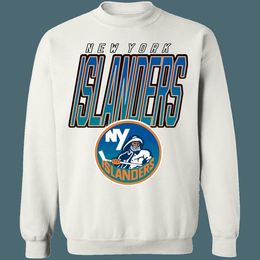 NHL New York Islanders The Fisherman 2 90's Retro Sweatshirt Hoodie T-Shirt for Fans
