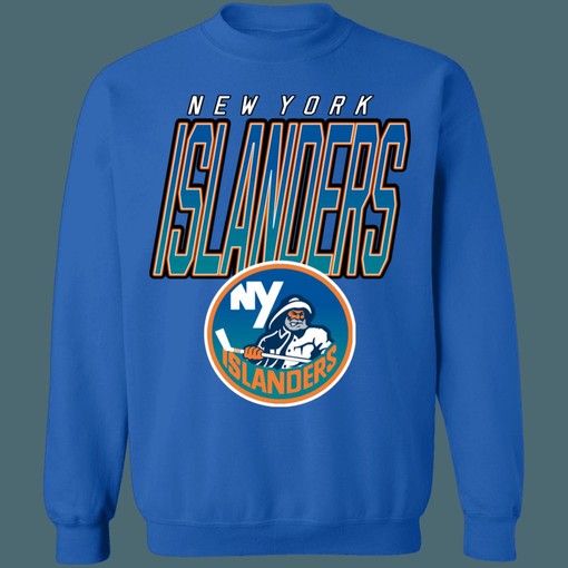 NHL New York Islanders The Fisherman 2 90's Retro Sweatshirt Hoodie T-Shirt for Fans - Image 3