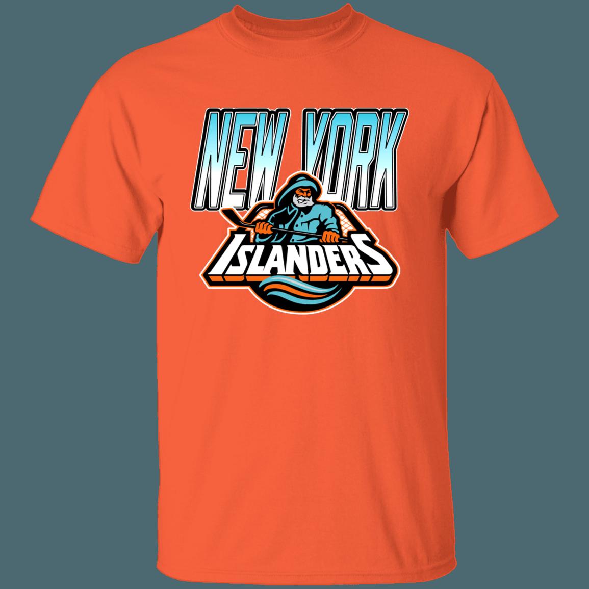 NHL New York Islanders The Fisherman 2 90's Retro T-Shirt Sweatshirt Hoodie for Fans - Image 4