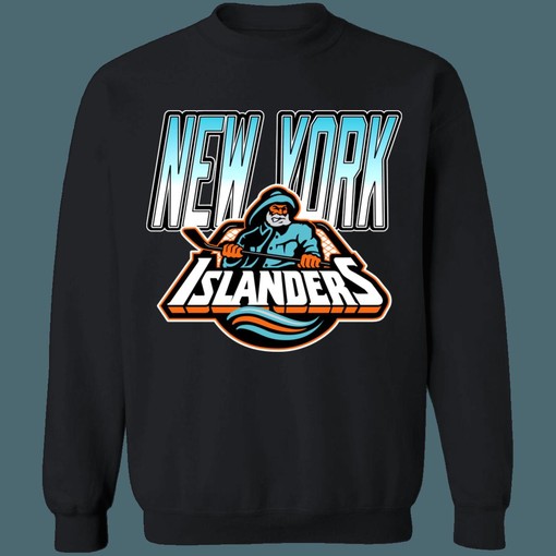 NHL New York Islanders The Fisherman Retro Sweatshirt Hoodie T-Shirt for Hockey Lovers - Image 4