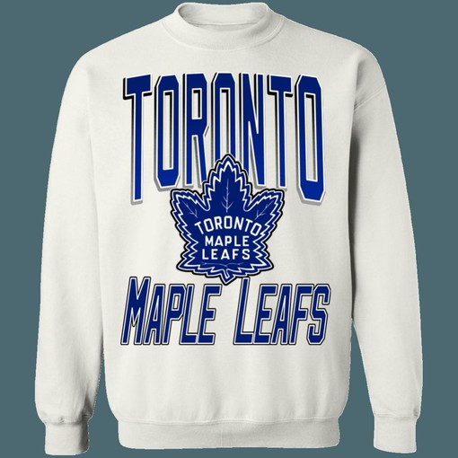 NHL Sweatshirt Hoodie T-Shirt for Toronto Maple Leafs Hockey Lovers