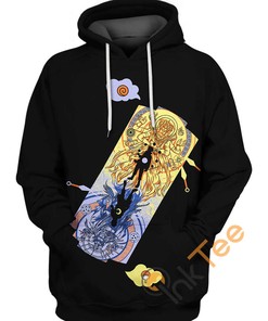 Naruto And Sasuke Sport All Over Print Hoodie 3D for Fans with Memorable Scene
