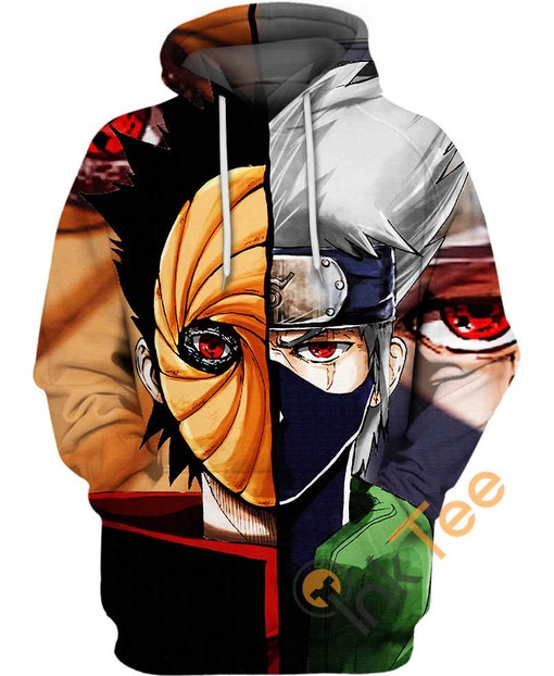 Naruto Tobikaka 3D Hoodie for Fans with Striking Artwork