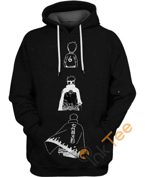 Naruto Transformation Scene Hoodie All Over Print 3D with Dramatic Look