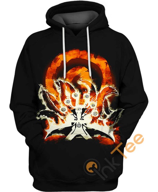 Naruto Uzumaki Hokage All Over Print Hoodie 3D with Celestial Design