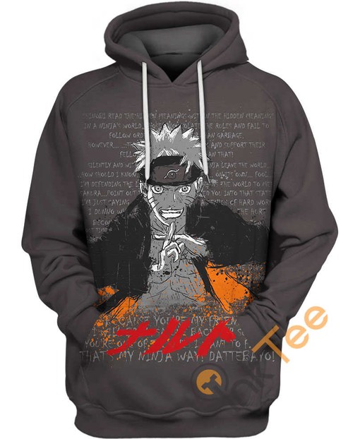 Naruto Uzumaki Jutsu All Over Print Hoodie 3D with Dynamic Artwork