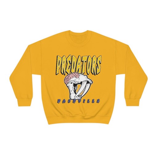 Nashville Predators HALLOWEEN Retro NHL Sweatshirt Hoodie for Hockey Lovers