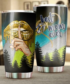 Nashville Predators NHL Tumbler - Lovely Flower Design Tumbler for Best Moms Who Love Hockey - G Fanatics