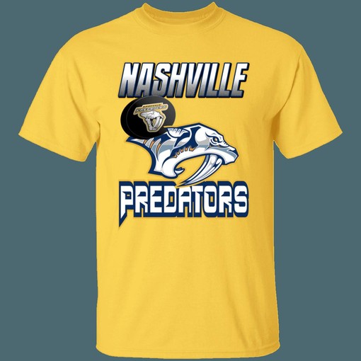 Nashville Predators Retro NHL National Hockey League Shirt - Image 3