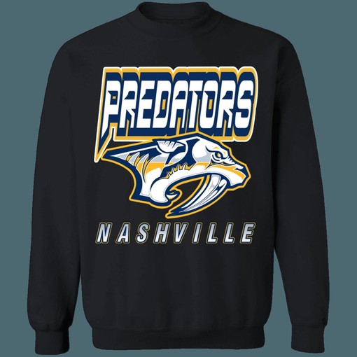 Nashville Predators SABRETOOTH Retro NHL Sweatshirt Hoodie Sweater for Hockey Lovers - Image 3