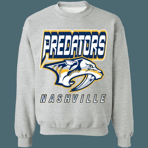 Nashville Predators SABRETOOTH Retro NHL Sweatshirt Hoodie Sweater for Hockey Lovers - Image 4