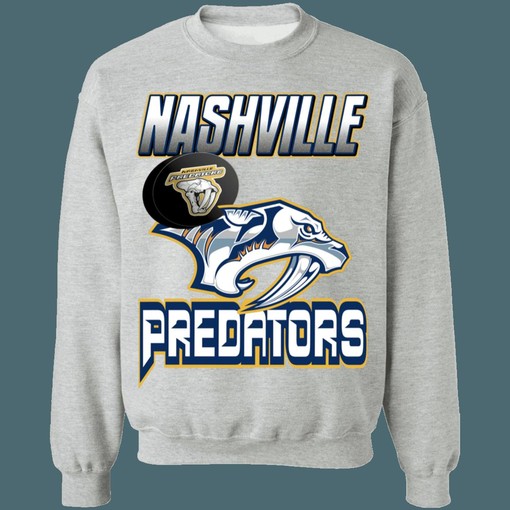Nashville Predators Vintage NHL Sweatshirt Hoodie for Hockey Lovers - Image 2