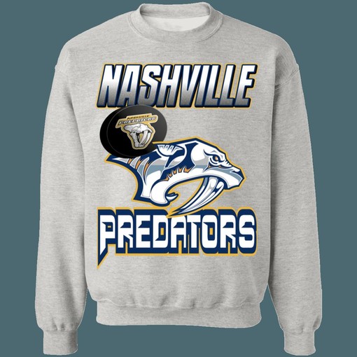 Nashville Predators Vintage NHL Sweatshirt Hoodie for Hockey Lovers - Image 4