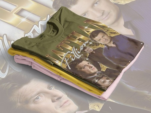 Nathan Fillion Vintage Shirt, Nathan Fillion Homage Tshirt, Nathan Fillion Fan Tees, Retro 90s Sweater, Movie Fans Gifts - Image 4