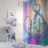 Nautical Bathroom Decor with Kraken Octopus Shower Curtain and Unique Shower Curtain Ideas