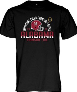 Ncaa Alabama Crimson Tide National Championship T-Shirt 2021-2022 With Retro Ncaa Shirts