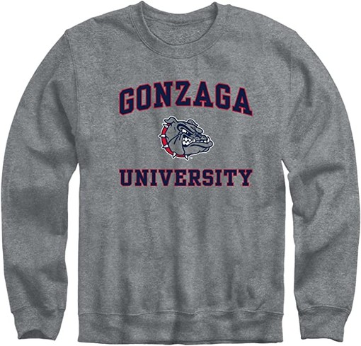 Ncaa Gonzaga "This Is Bulldog Country" Men's Women's Boyfriend Sweatshirt - Show Your Gonzaga Bulldog Pride!