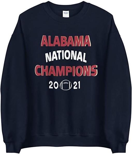 Ncaa Mens Alabama Crimson Tide National Champs 2021 Hoodie Sweatshirt With State University Shirt Gifts