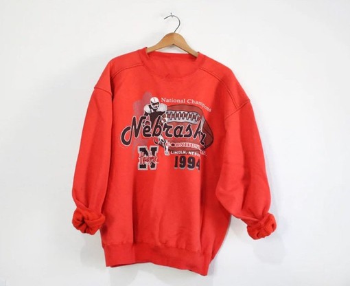 Nebraska Cornhuskers Huskers Champions Sweatshirt Vintage (college shirts)
