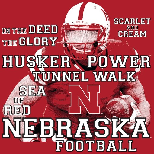 Nebraska Cornhuskers Shirt Football Traditions Tee with University Logo NCAA Shirts for Men - Image 2