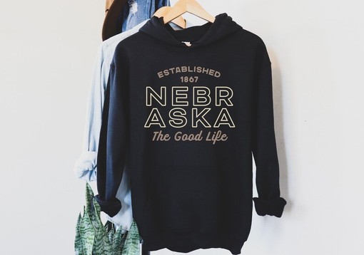 Nebraska Good Life Sweatshirt Hoodie, American University T Shirt, NCAA Gist Fans Apparel - Image 2