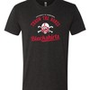 Nebraska Husker Shirt with Blackshirts Throw The Bones Design - Cornhusker T-Shirt - NCAA Shirts for Men