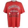 Nebraska Huskers Champions T-Shirt, 1995 Vintage NCAA Shirt - Unisex Sport Sweatshirt Hoodie Gift