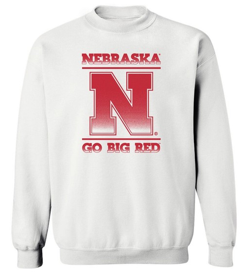 Nebraska Huskers Fleece Sweatshirt (mens sport shirts)