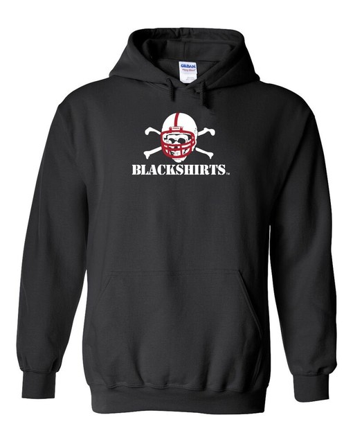 Nebraska Huskers Football Hoodie, Blackshirts Sweatshirt, NCAA Apparel for Men