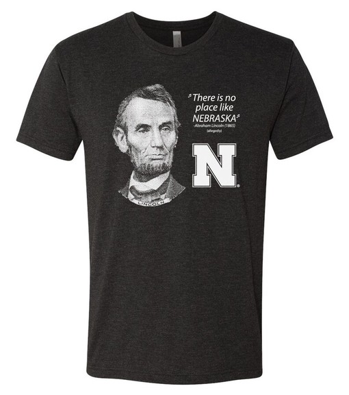Nebraska Huskers Premium Shirt, Abe Lincoln Shirt, Vintage NCAA Gist Apparel - Image 4