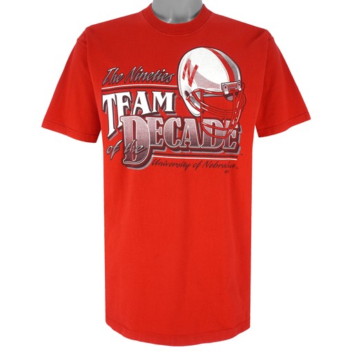 Nebraska Huskers Vintage T-Shirt - Decade's Best NCAA Team