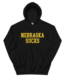 Nebraska Sucks Iowa Rivalry Hoodie, Sweatshirt & Sport Shirt - NCAA Fans Edition