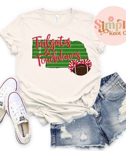 Nebraska Tailgates and Touchdowns T-Shirt (college shirts)