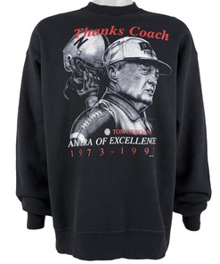 Nebraska Tom Osborne An Era of Excellence Sweatshirt, 1991 Vintage NCAA Shirt - Unisex Sport Sweatshirt Hoodie Gift