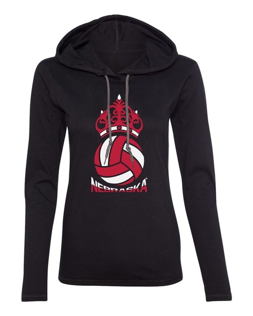 Nebraska Volleyball Crown Huskers T-Shirt 5-Time National Champs (ncaa shirts women)