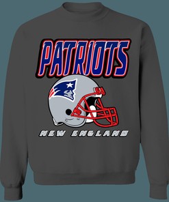 New England Patriots Retro NFL Sweatshirt & Hoodie - Classic Football Fans Edition
