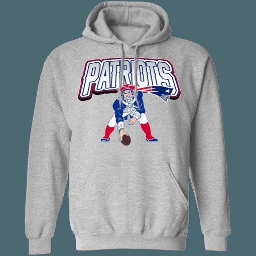 New England Patriots Vintage AFL NFL Hoodie, Sweatshirt & Sports Fan Shirt - American Football Collectibles - Image 3
