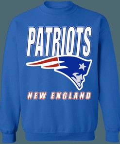 New England Patriots Vintage NFL Sweatshirt & Hoodie - Retro American Football Collectibles