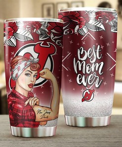 New Jersey Devils NHL Tumbler - Strong Tumbler for Best Moms Who Love Hockey - G Fanatics