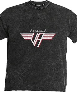 New World Graphics Alabama Winged Adult Unisex Short Sleeve T-Shirt With American University T-Shirt